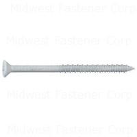 53732 1/4X3-3/4 PHILLIP FLAT MASONRY SCREW WHITE RUSPERT