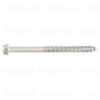 54474 3/16X2-3/4 HEX CONCRETE SCREW WHITE RUSPERT