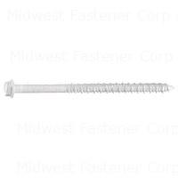 54475 3/16X3-1/4 HEX CONCRETE SCREW WHITE RUSPERT