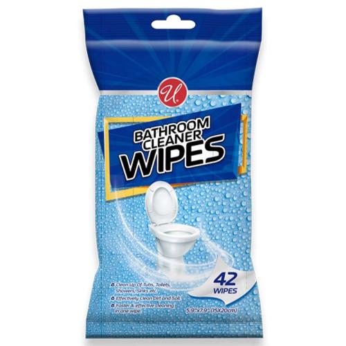 42 Count, Bathroom Cleaner Wipes