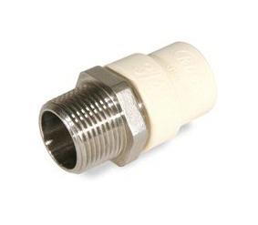 3/4" CPVC PIPE TO TUBE TRANSITION ADAPTER.