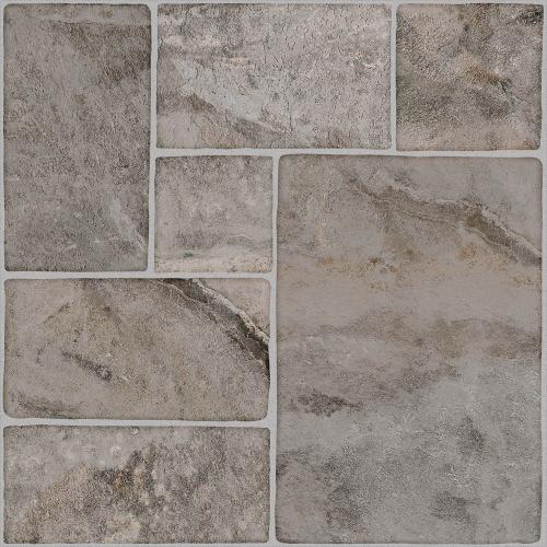 Museum Gris 17.75-in x 17.75-in Tile, 15.32 sq. ft., 7-Pieces