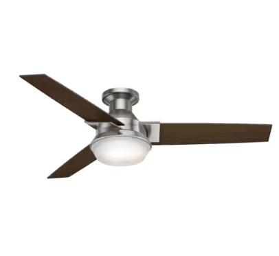 CEILING FAN 52" MORELLI BRUSH NICKEL