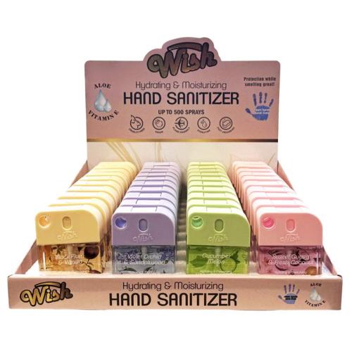 Wish Hydrating & Moisturizing Hand Sanitizer, 1.2 oz, Assorted