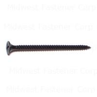 08090 6X2-1/4 DRYWALL SCREWS FINE PHILLIPS BUGLE BLACK