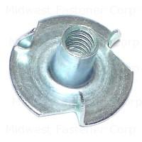 60881 6-32X1/4 PRONGED T-NUT