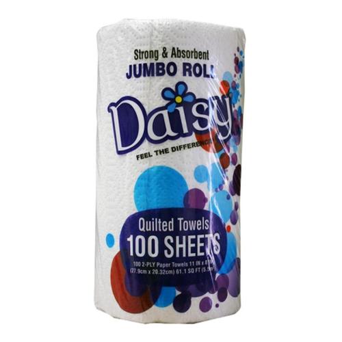 Daisy Paper Towel, 100 Sheets