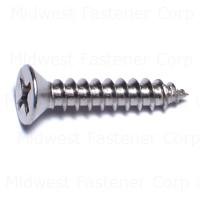 05157 6 X 3/4 SCREWS PH FLAT SHEET METAL SS