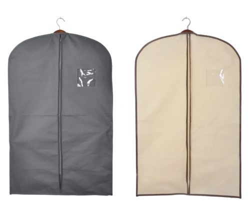 23.65" x 36.25" Non Woven Suit Bag with Zipper 