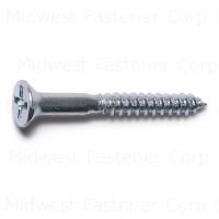 6X1-1/4 PHILLIPS FLAT WOOD SCREWS 02538