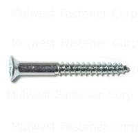 8X1-1/2 PHILLIPS FLAT WOOD SCREWS 02558