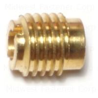 66362 TAPPED 10-32 WOOD INSERT BR