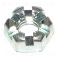 68545 1/4-20 SLOTTED HEX NUT