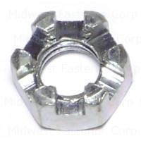 68547 1/4-20 SLOTTED HEX NUT