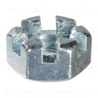 68548 7/16-14 SLOTTED HEX NUT