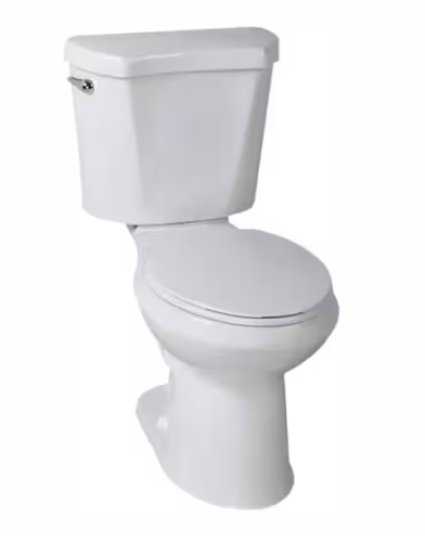 TOILET GLACIER BAY 2PC SINGLE FLUSH WHITE