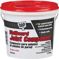 DAP 10102 Joint Compound, Paste, Off-White, 12 lb