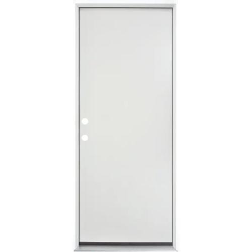 DOOR 36"x8' STEEL FLUSH LH 2BORE