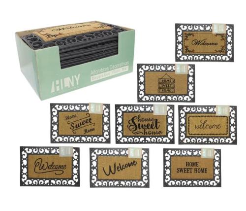 MATS OUTDOOR RUBBER TRAY 40 X 60 CM