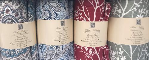 QUILT PRINTED SET KING 3PC HOTEL COLLECT MICRO