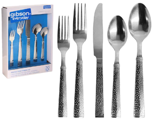 20-Piece Stainless Steel Prato Cutlery Set