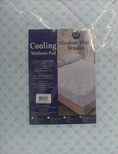 MATTRESS PAD KING COOLING ANTIMICROBIAL