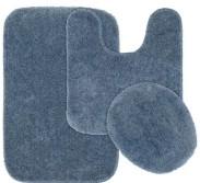 BATH RUG SET BROOKLYN 3PC NAVY