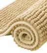 BATH RUG SET CHENILLE POPCORN 2PC BEIGE