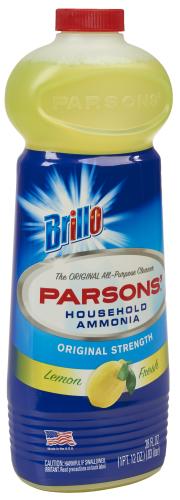 Brillo Parsons Household Ammonia, 28 Oz.