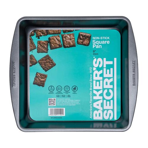 CAKE PAN SQUARE BAKERS SECRET 26.7X25X5CM