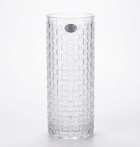 Clear Glass Vase, 30cm