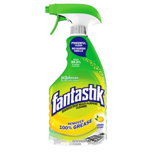 Fantastik Lemon Disinfectant Multipurpose Cleaner, 32 oz