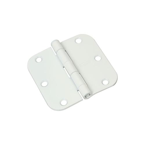 HINGE DR PRM CT WHITE 3-1/2IN