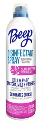 BEEP DISINFECTANT SPRAY ISLAND BREEZE-18OZ