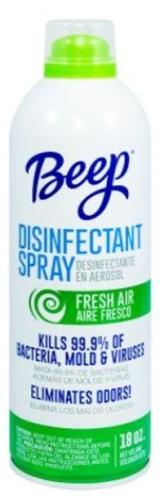 BEEP DISINFECTANT SPRAY-FRESH AIR 18OZ