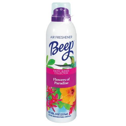 BEEP AIR FRESHENER-FLOWERS OF PARADISE 8OZ