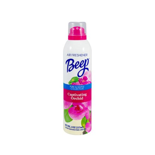 BEEP AIR FRESHENER-CAPTIVATING ORCHID 8OZ