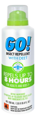 GO INSECT REPELLENT W/DEET 200ML