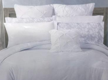 COMFORTER SET 10PC KING WHITE