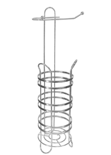 Heavy-Gauge Toilet Paper Holder