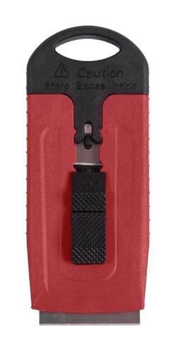 Hyde Overmold Series 13045 Safety Scraper, Retractable Blade, Ergonomic Handle