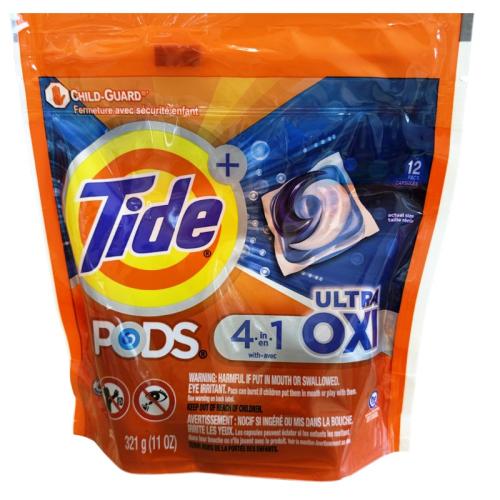Tide Pods 4-In-1 Ultra Oxi, 11 oz.
