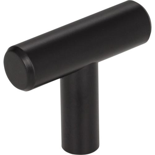 CABINET T-KNOB KASAWARE MATTE BLACK O.L 40MM 10PK