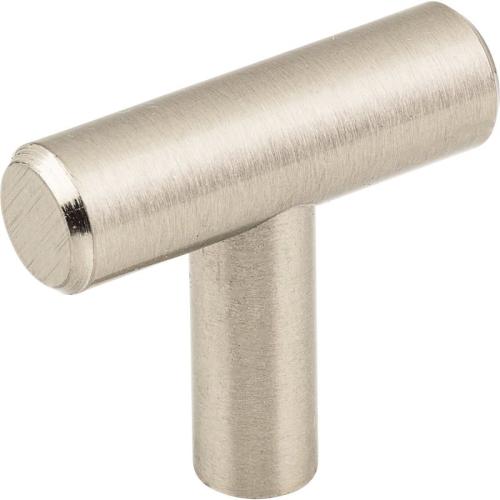 CABINET T-KNOB KASAWARE SATIN NICKEL O.L 40MM 4PK