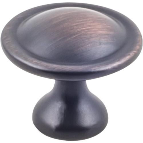 CABINET KNOB KASAWARE ROUND W/RING 1-1/8" B.O.R.B 10PK