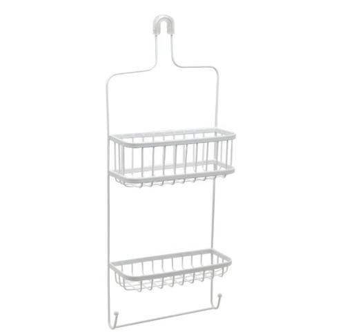 SHOWER HEAD CADDY WHITE