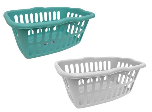 1.5L Rectangular Laundry Basket – Assorted
