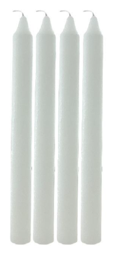 White Taper Candle