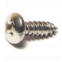 05107 8 X 1/2 SCREWS PH PAN SHEET METAL SS