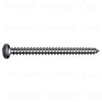 05123 10X2-1/2 SCREWS PH PAN SHEET METAL SS